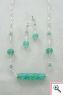 Sterling Silver seafoam set